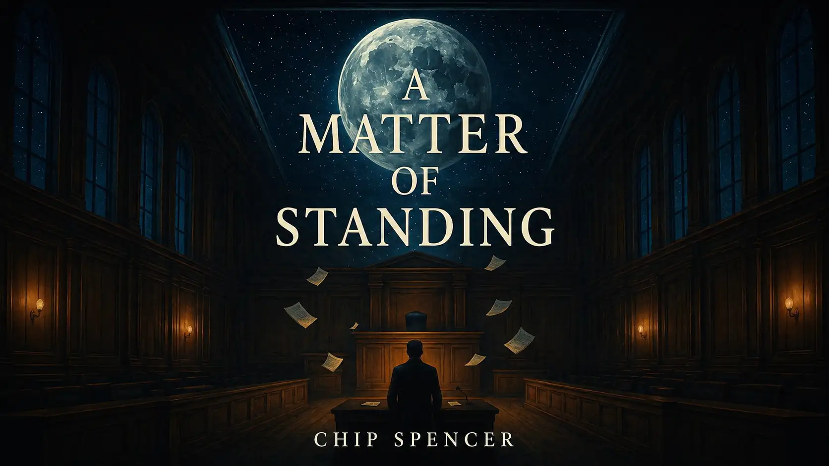 A Matter of Standing speculative novella moon court cover art