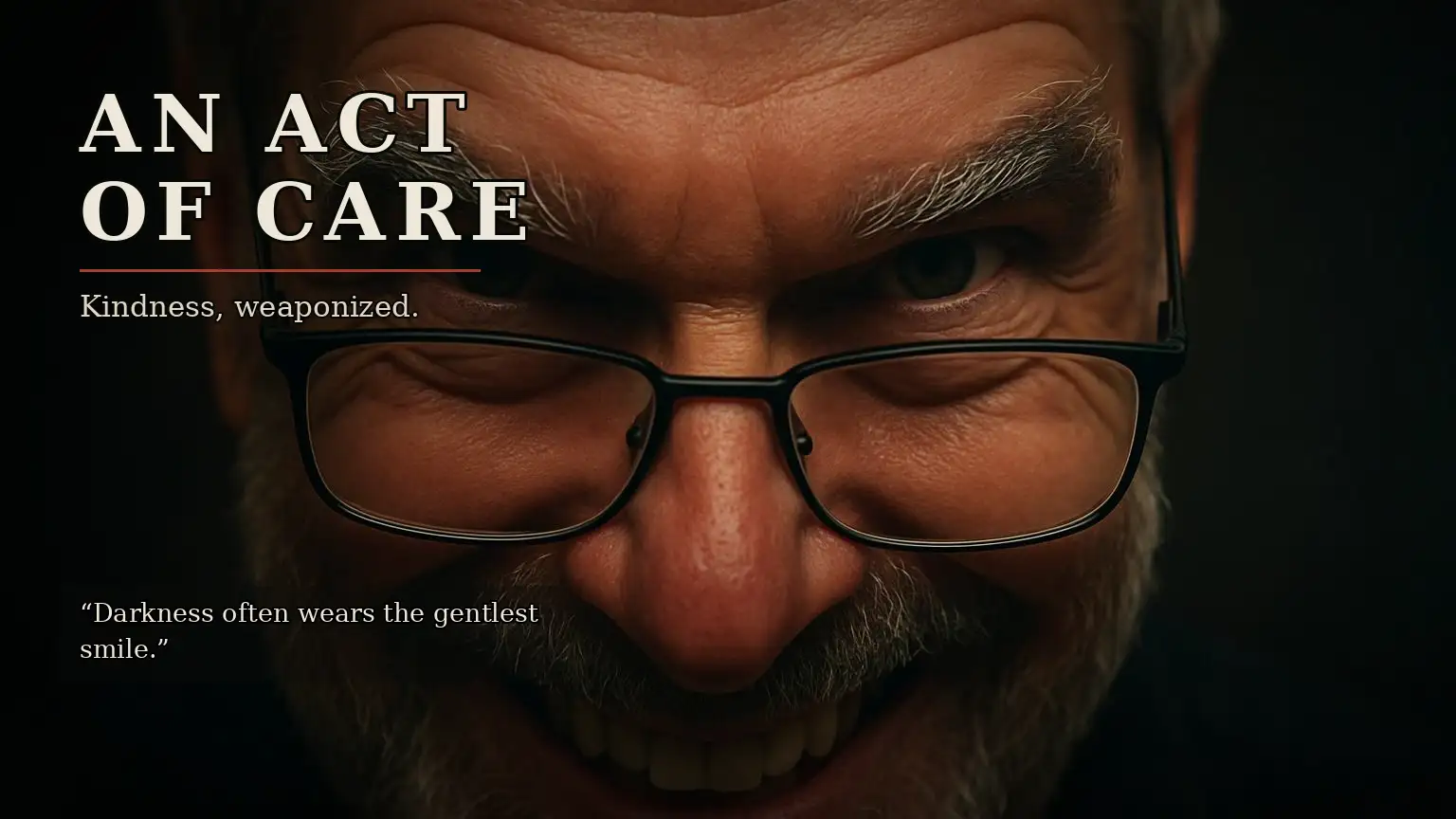 An Act of Care psychological hospital horror cover art