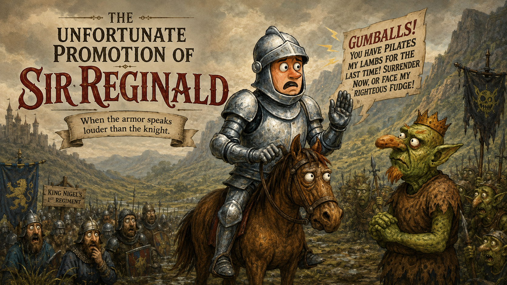 Cover art for The Unfortunate Promotion of Sir Reginald